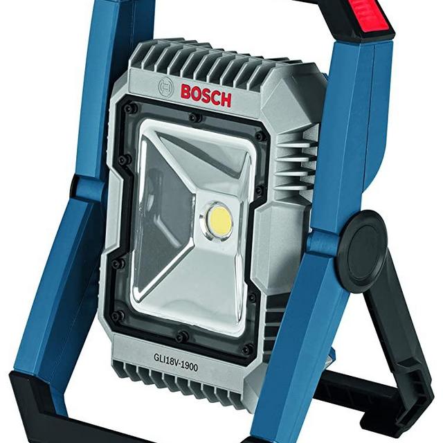 Bosch GLI18V-1900N 18V LED Floodlight (Bare Tool), Blue,6 Ah