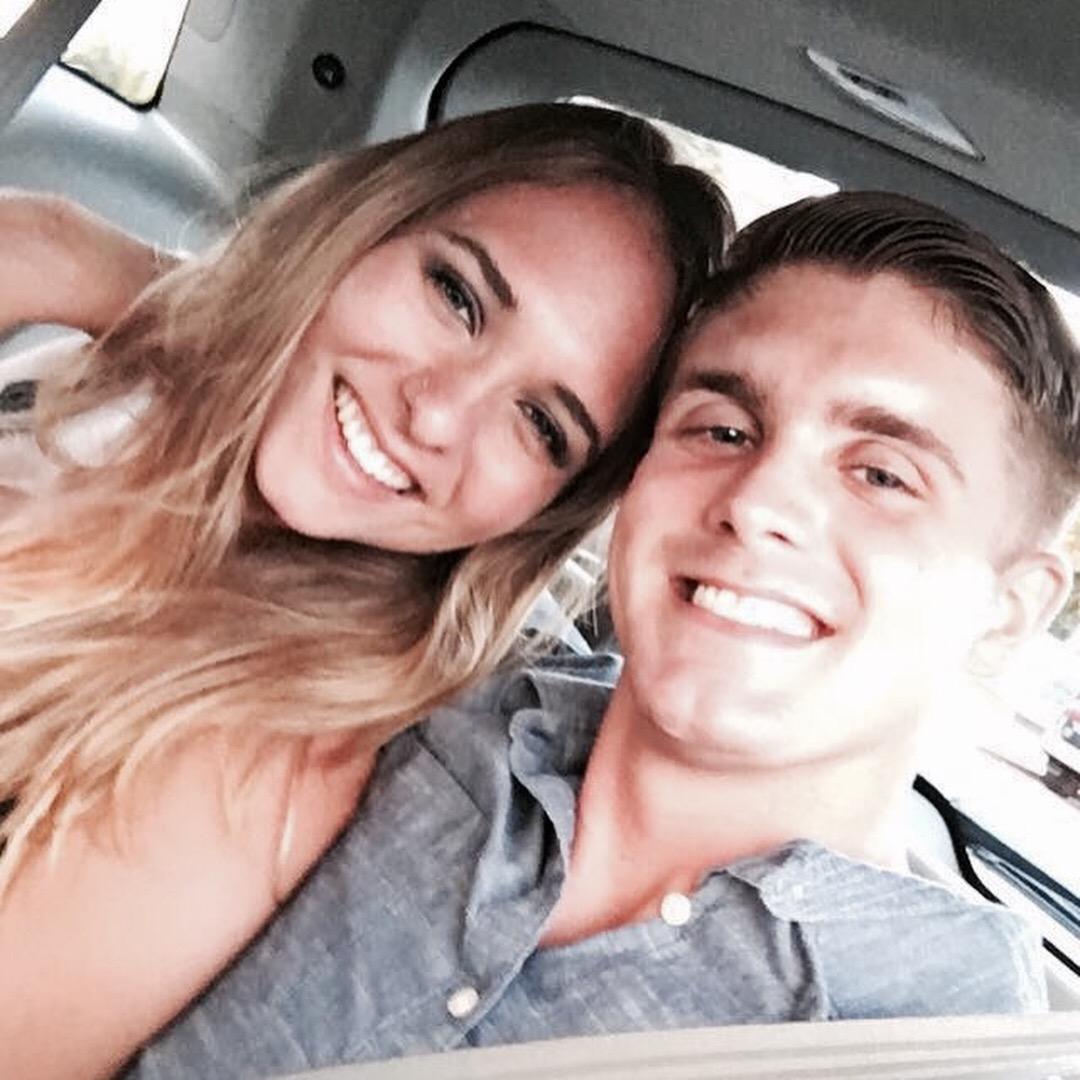 Our first picture together! We were leaving OB Noodle House, our favorite place to eat, on Brittany's birthday. 2017