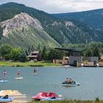 Stand Up Paddle Board and Paddle Boats at Nottingham Park