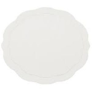 Tailored Placemats in White, Set of 4