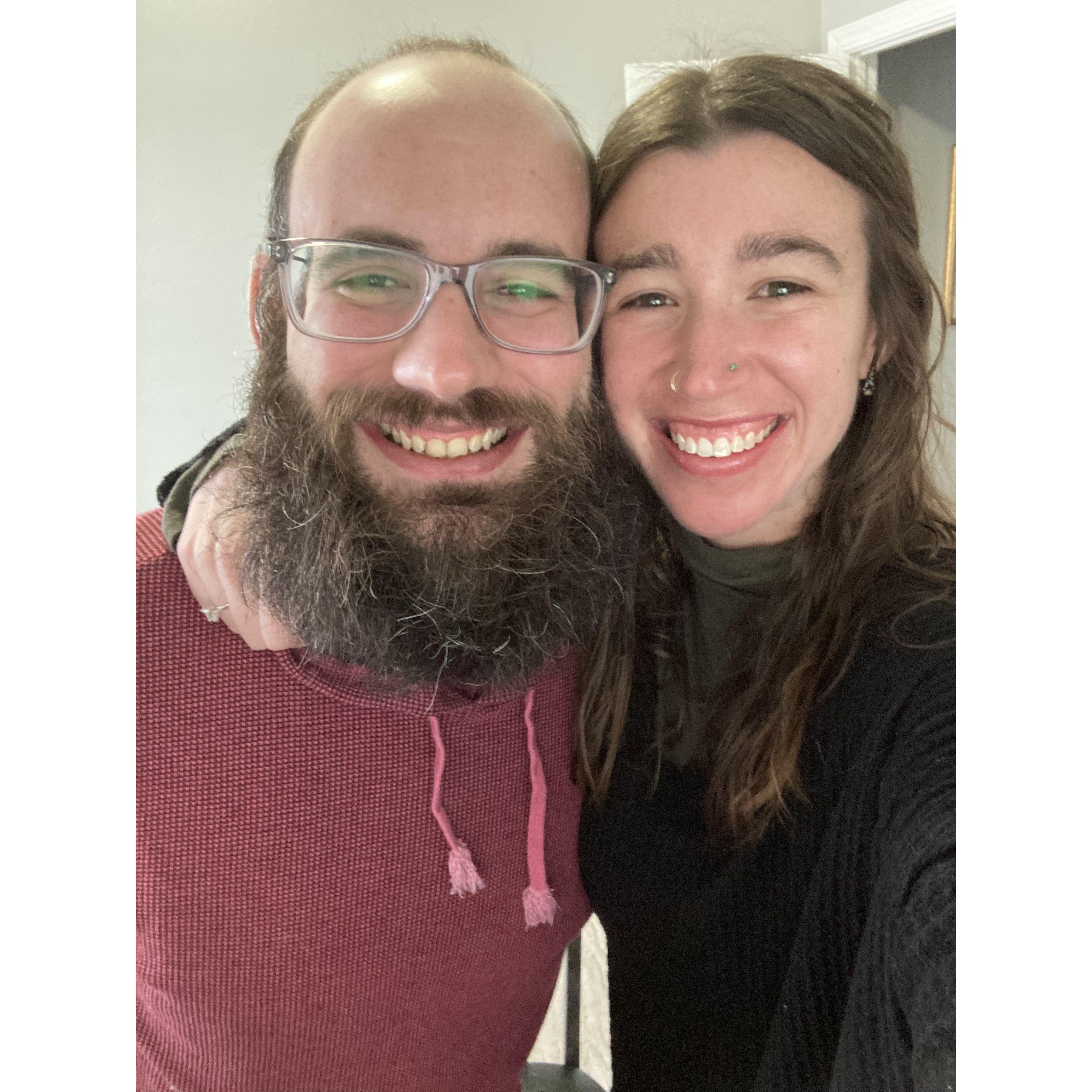 Day we learned the date of our wedding