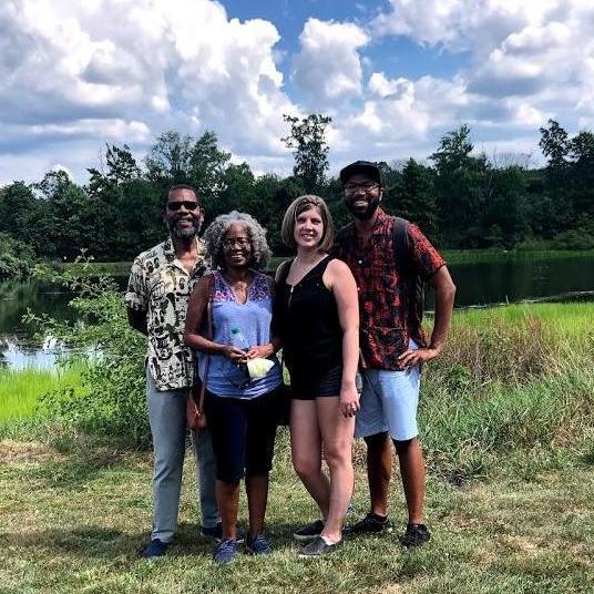 Our winery visit and first time we'd seen the Scotts since our engagement in May!