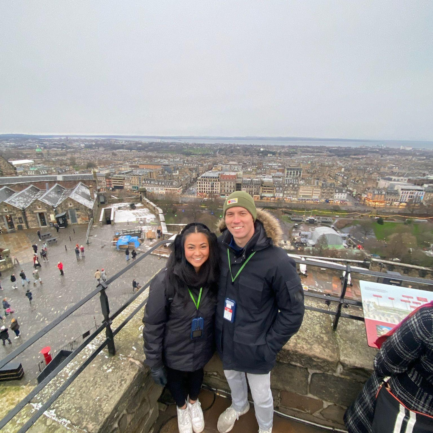 Edinburgh Castle, Scotland, December 2023!