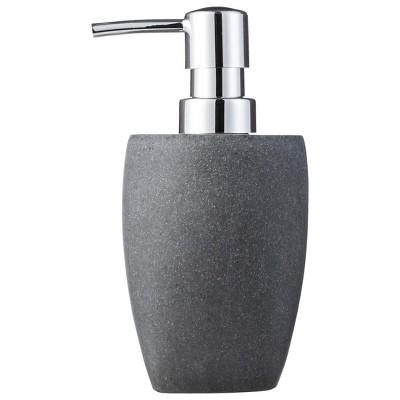 Product description page - Charcoal Stone Soap/Lotion Dispenser Gray