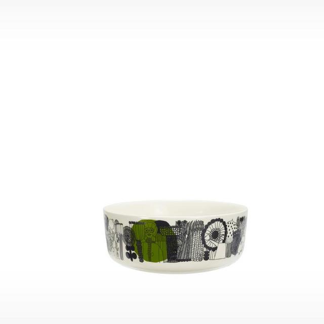 EQ3 | Siirtolapuutarha Bowl 1.5 L - White/Black/Green