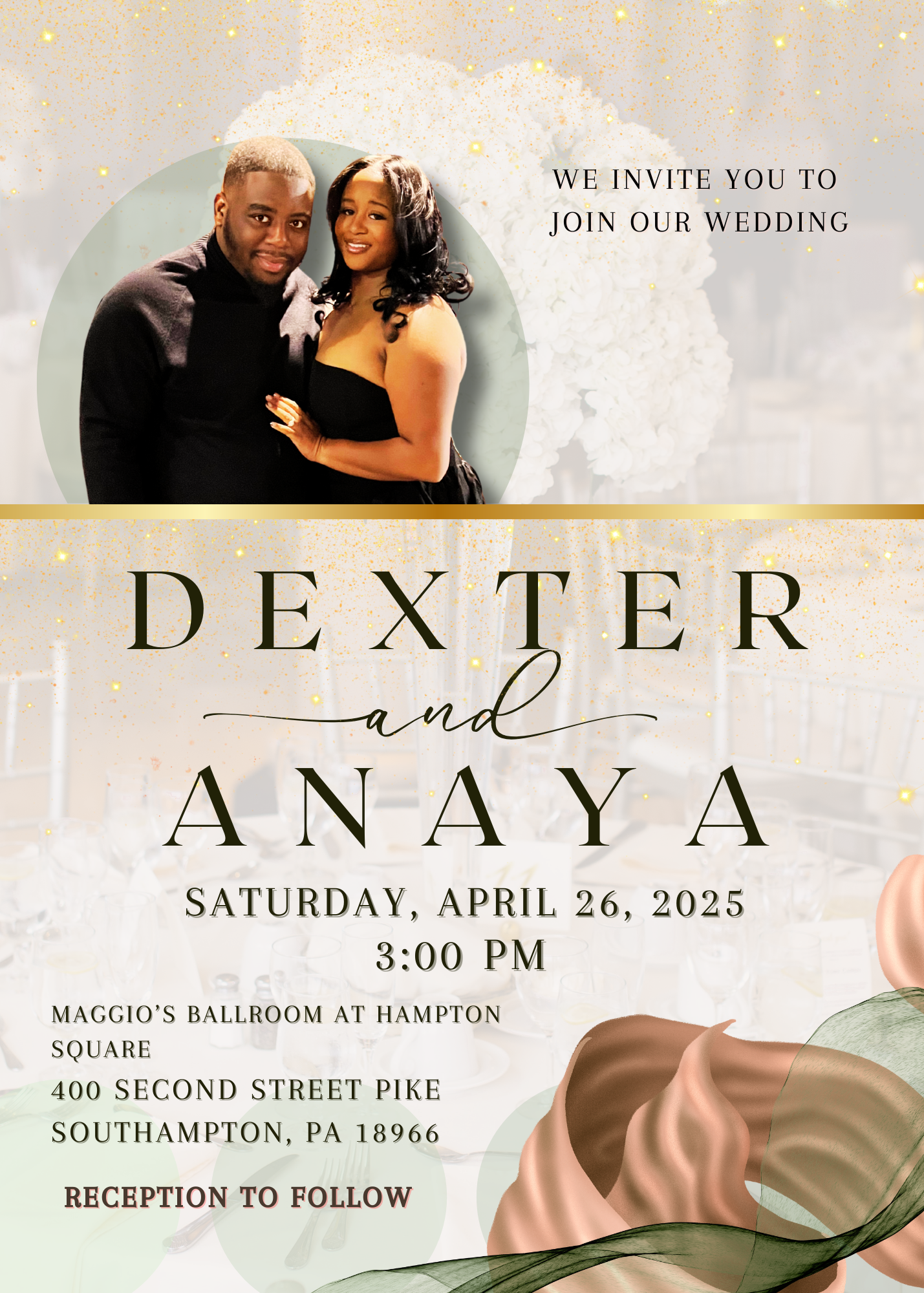 The Wedding Website of Anaya Purnell and Dexter Lynch