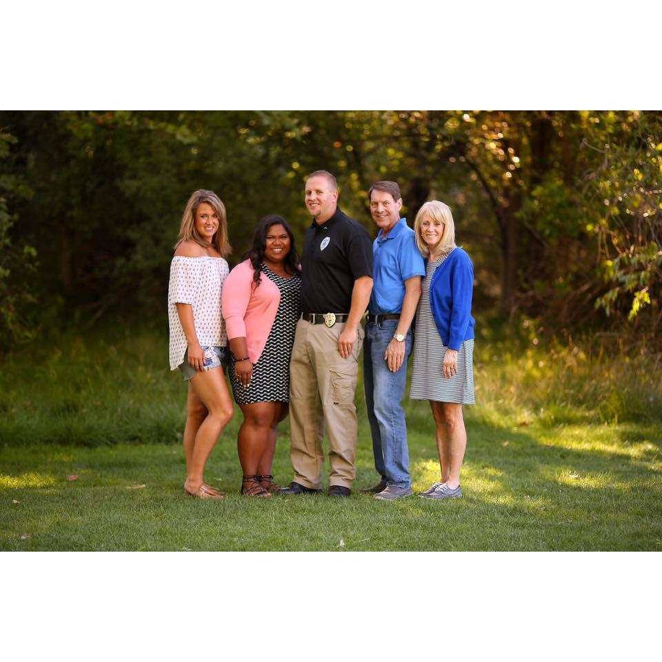 Mike's law enforcement photo-shoot with the McCabes