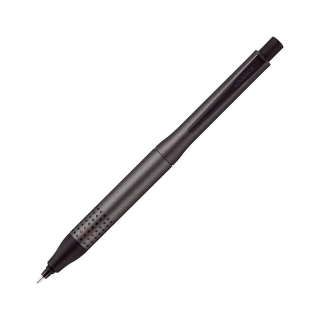 Uni Kurutoga Advance Upgrade Model 0.5mm Mechanical Pencil, Gun Metallic Body (M510301P.43), Black