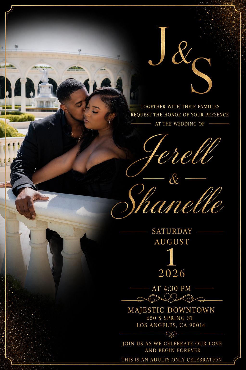 The Wedding Website of Shanelle Beridon and Jerell Beridon