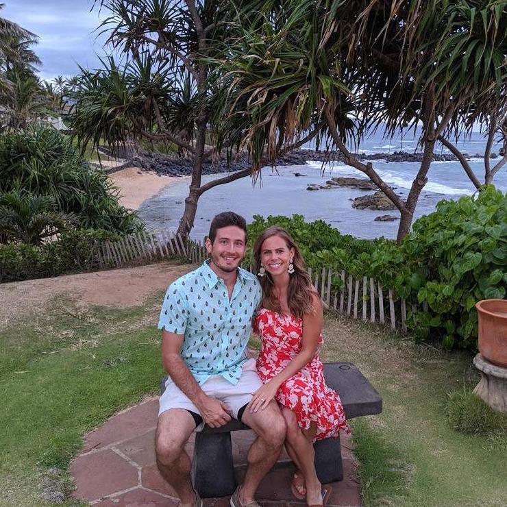 Celebrating our engagement in Maui!