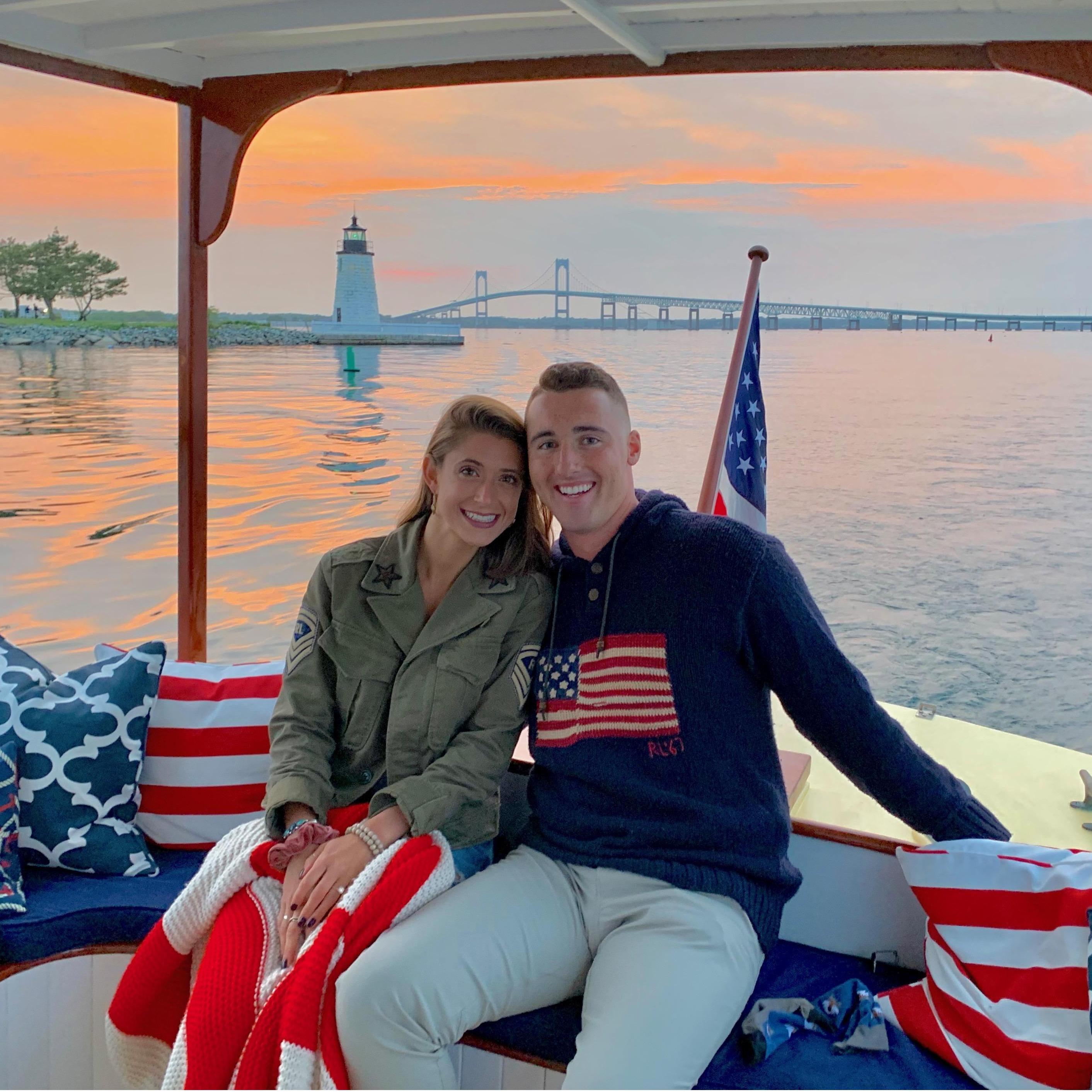 Few minutes after the proposal!