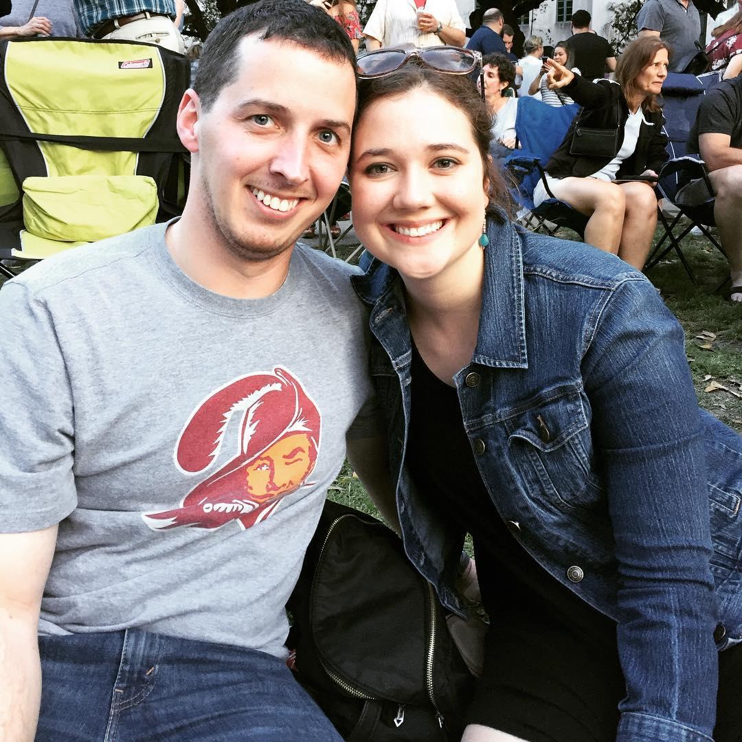 The day Scott arrived in New Orleans to stay!