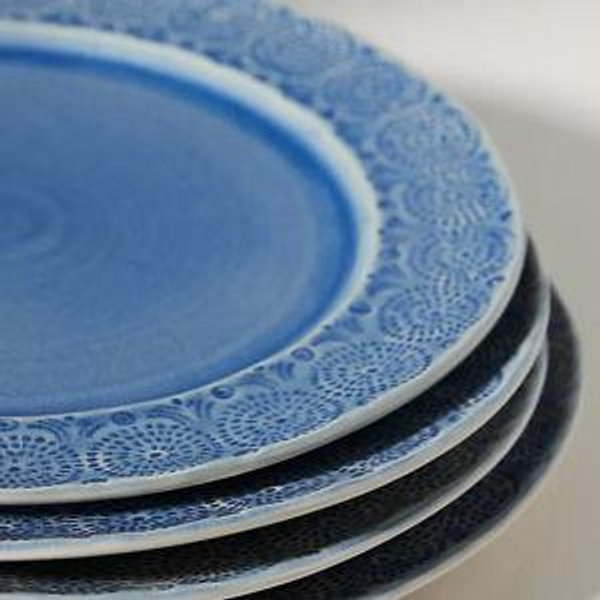 Old Havana Dinner Plates, 2 Sets of 4