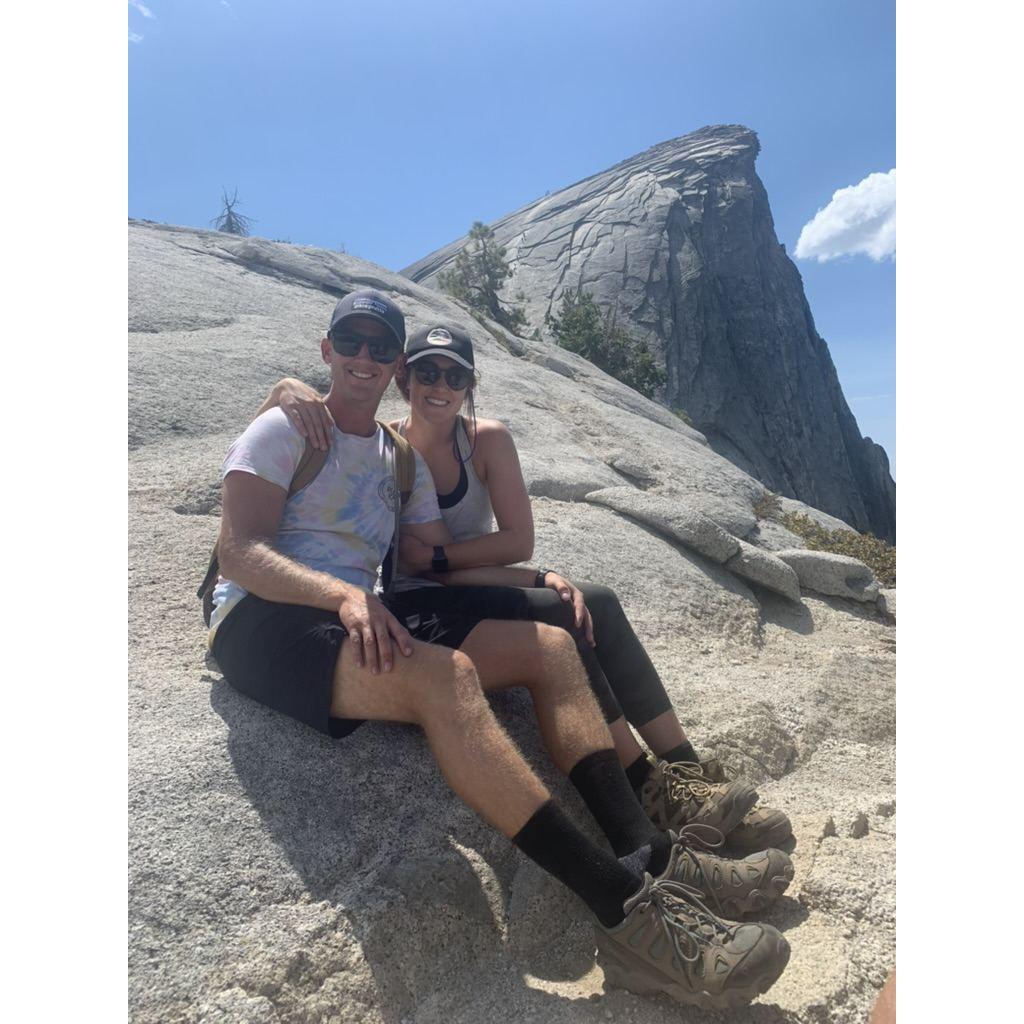 After conquering Half Dome.