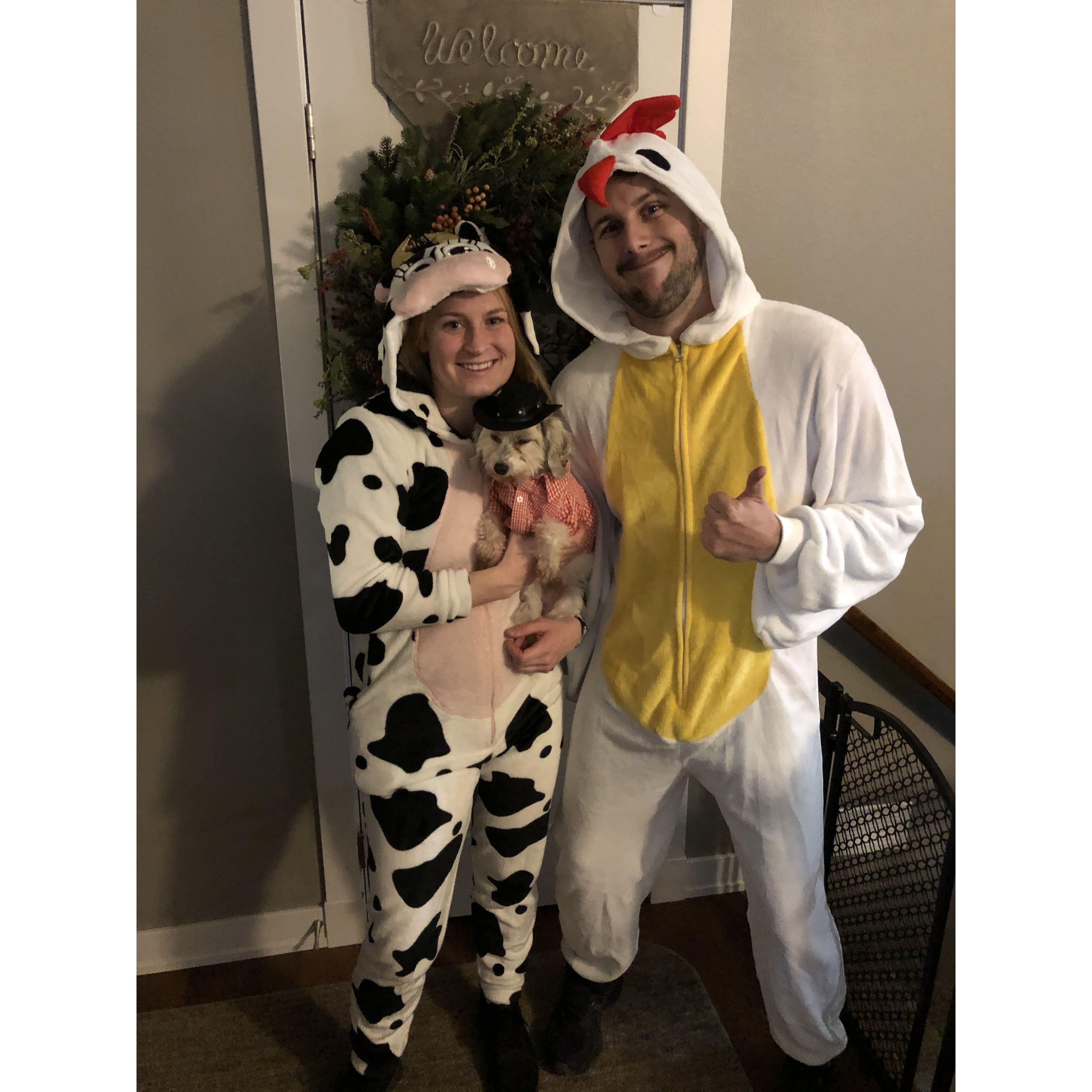 Halloween fun with farmer Oliver