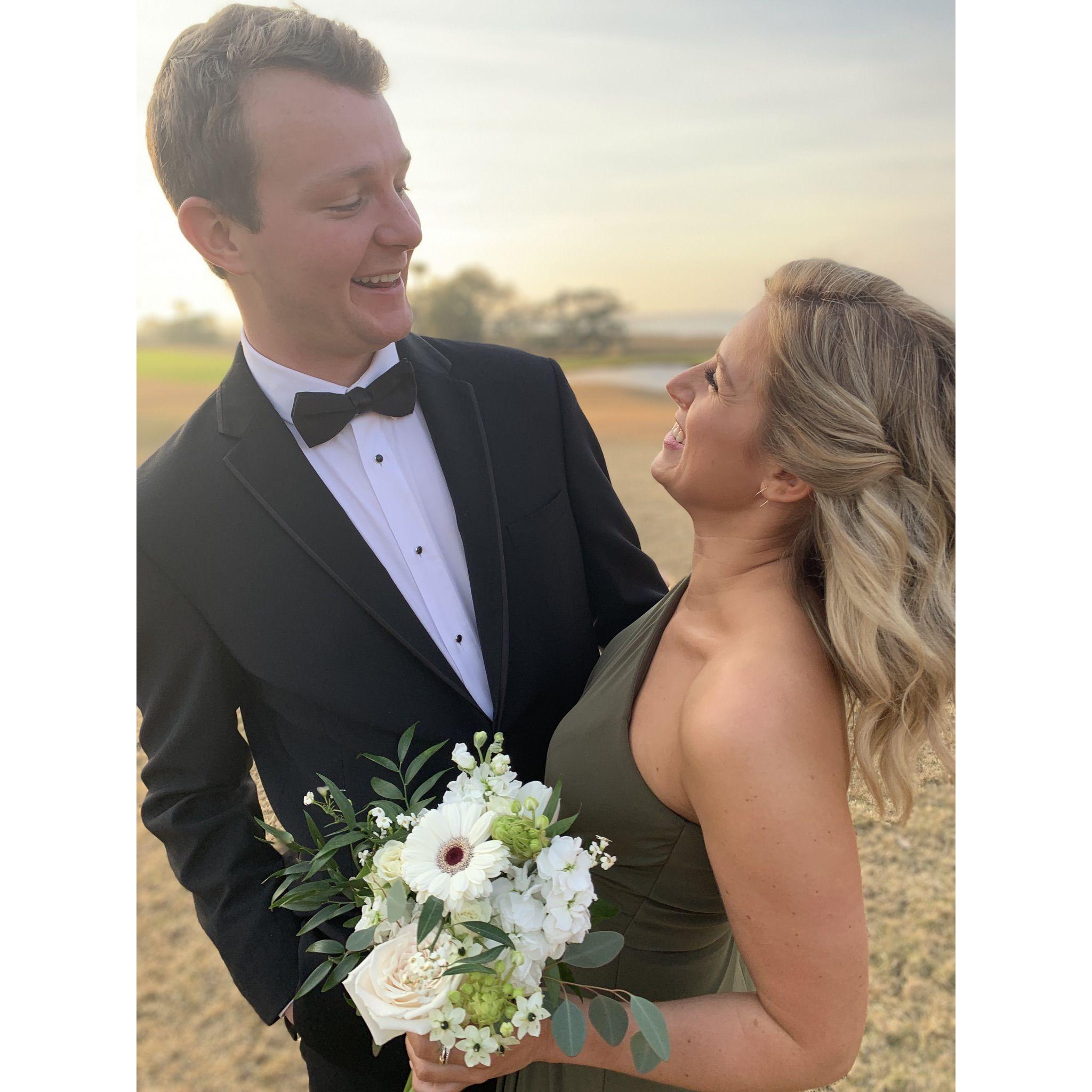 One of many weddings we've been to as a couple over the years (s/o Kristine & Will Halladay) - December 2021
