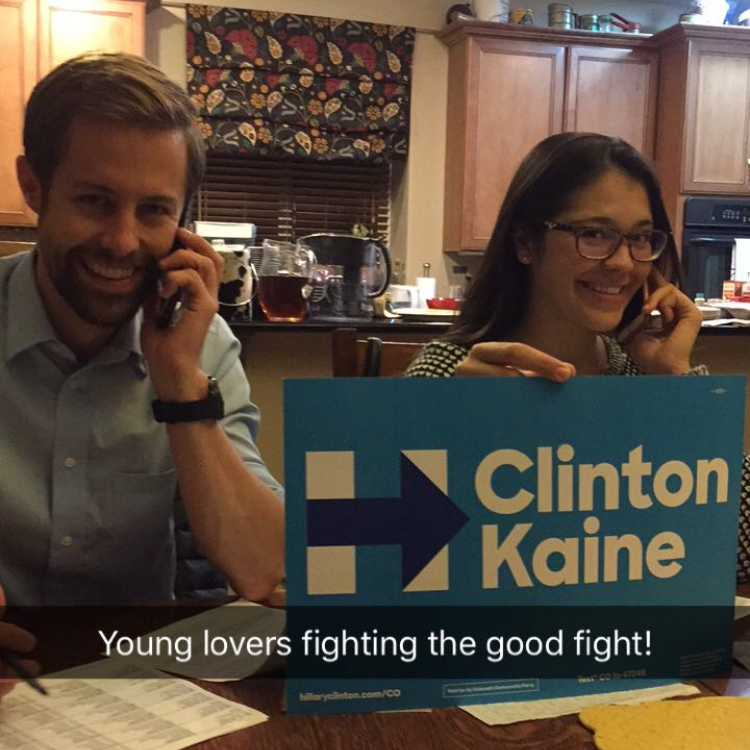 Fighting the good fight.