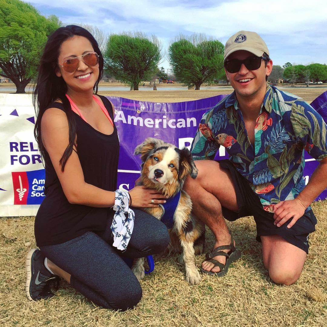 Taking Brady to his first Relay for Life