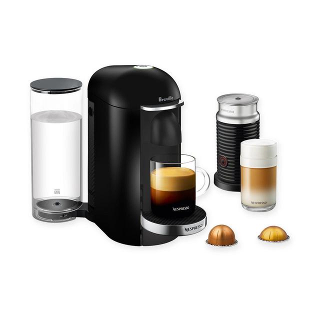 Nespresso® by Breville® VertuoPlus Deluxe Coffee and Espresso Maker Bundle in Black