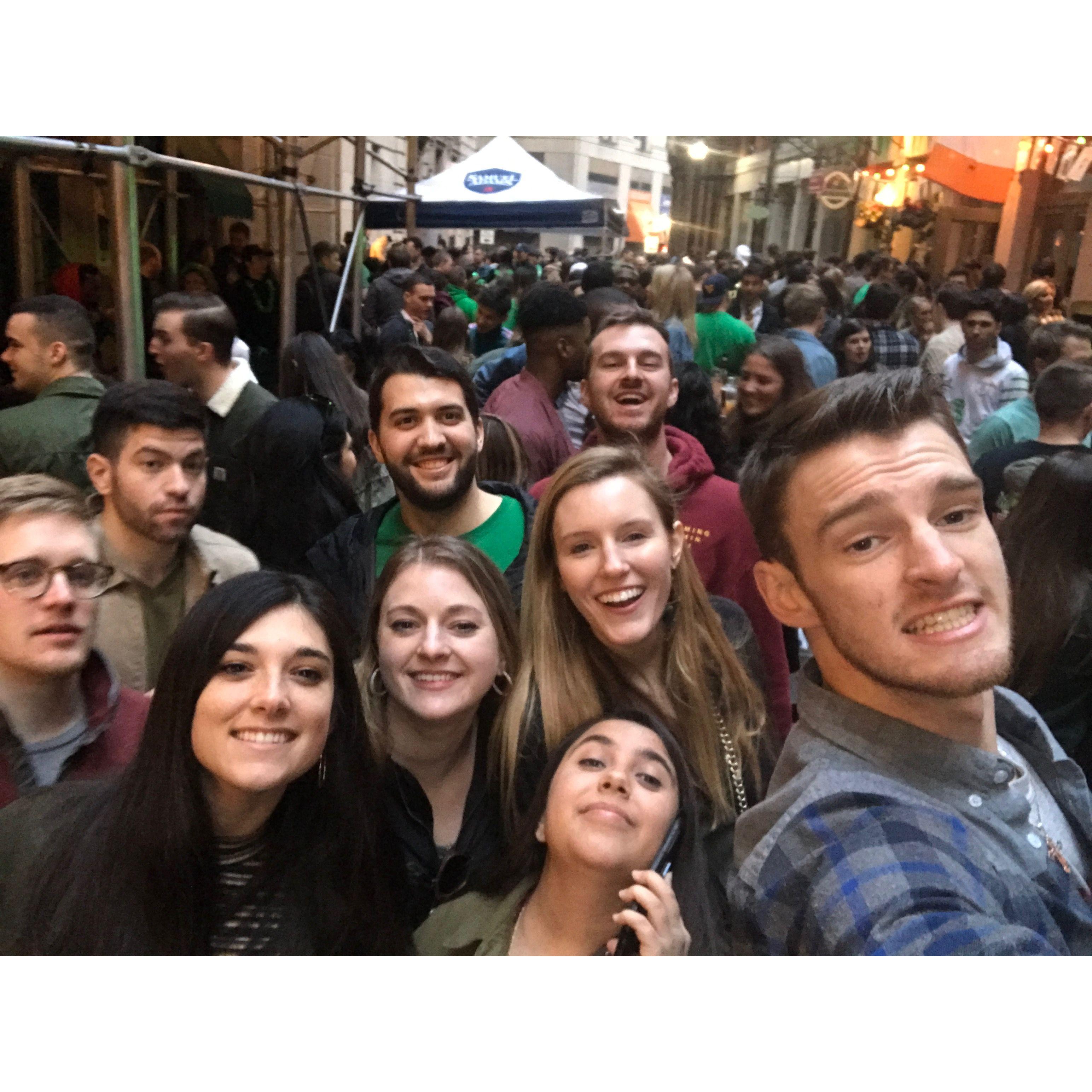 Nick took this selfie in New York, before Michelle and Tim had even met.