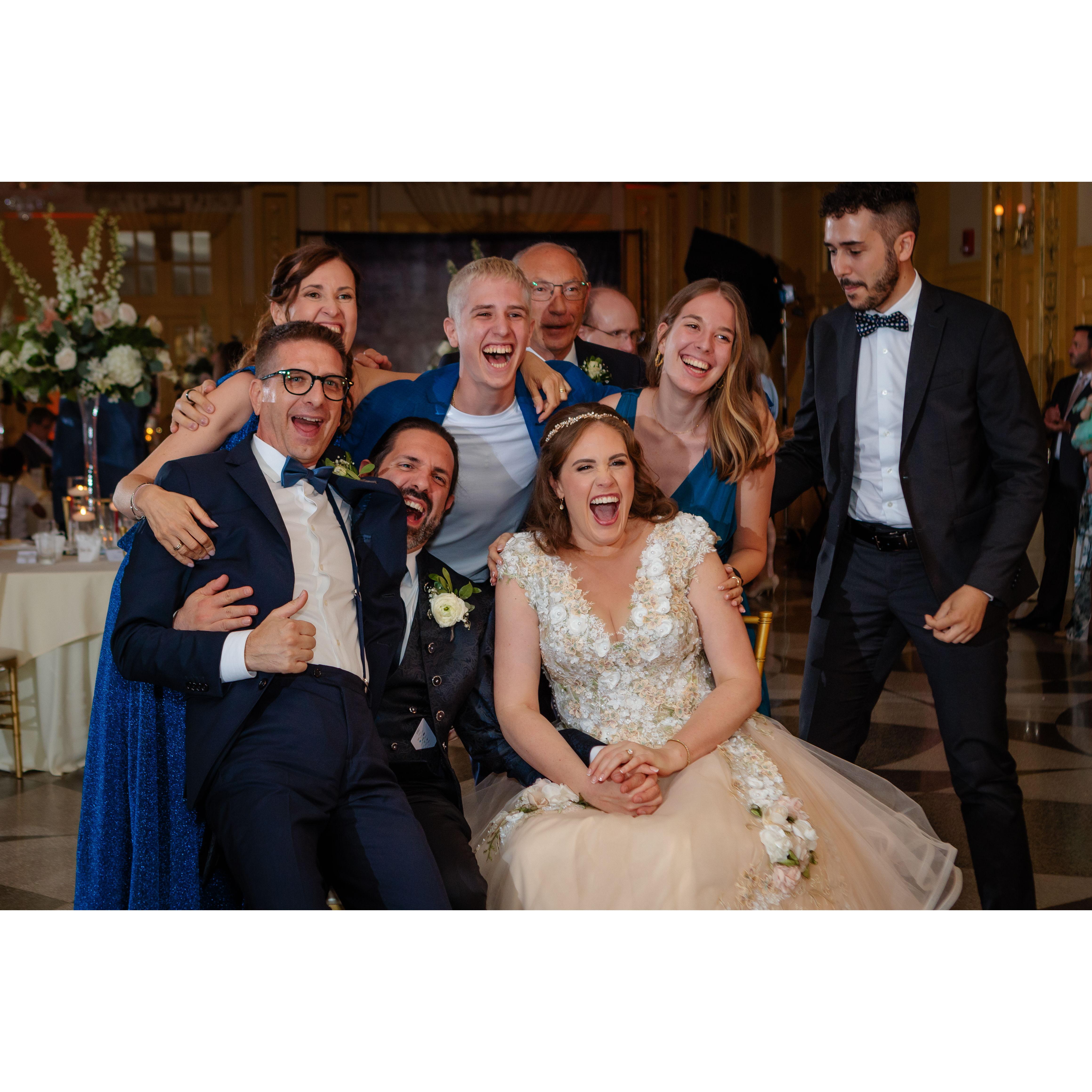 The Italian delegation brought so much fun!