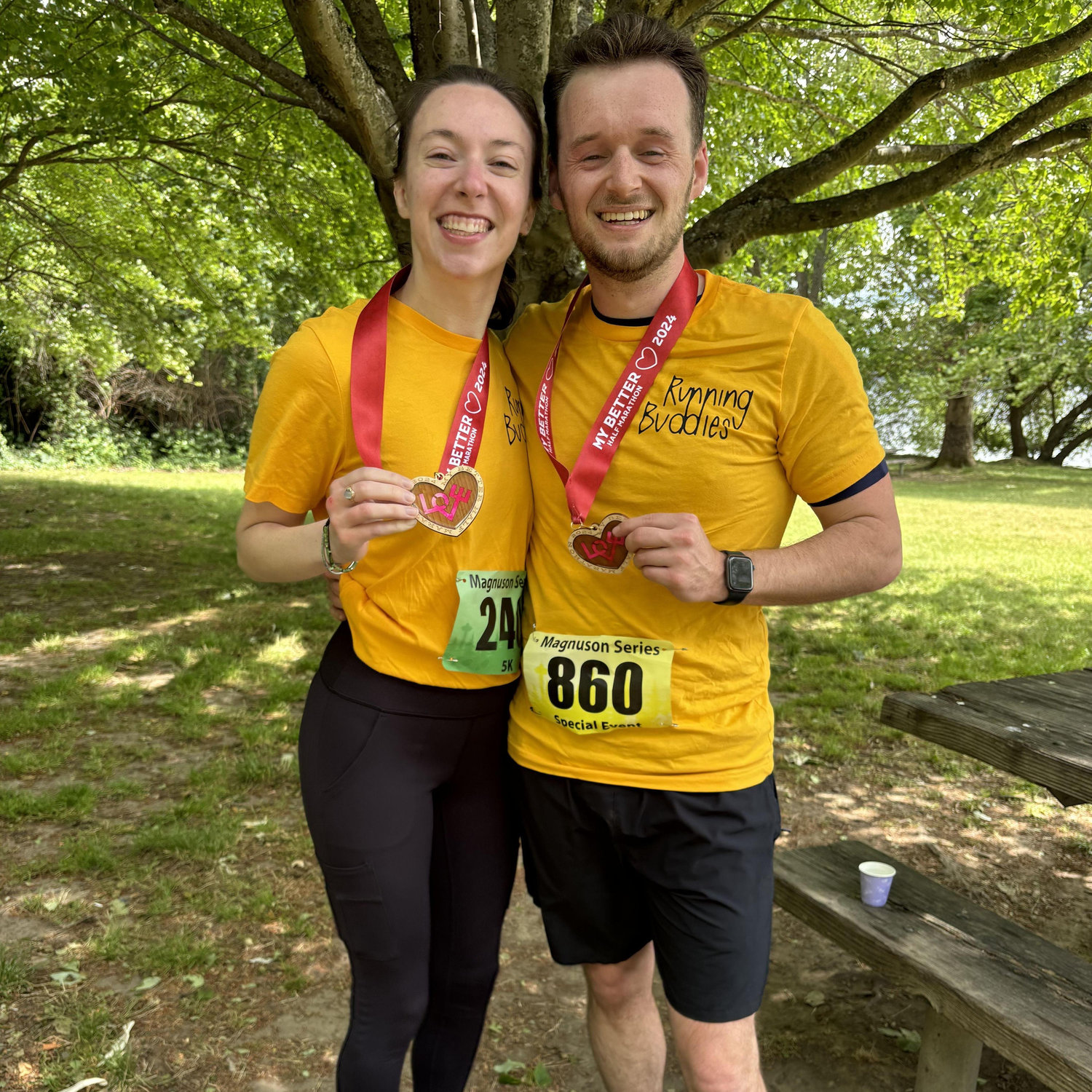 Couples that run together, stay together!