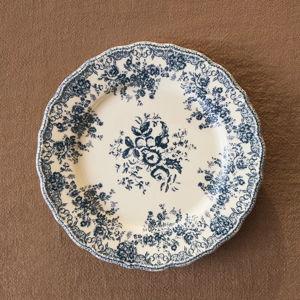 Floral Earthenware Dinner Plate