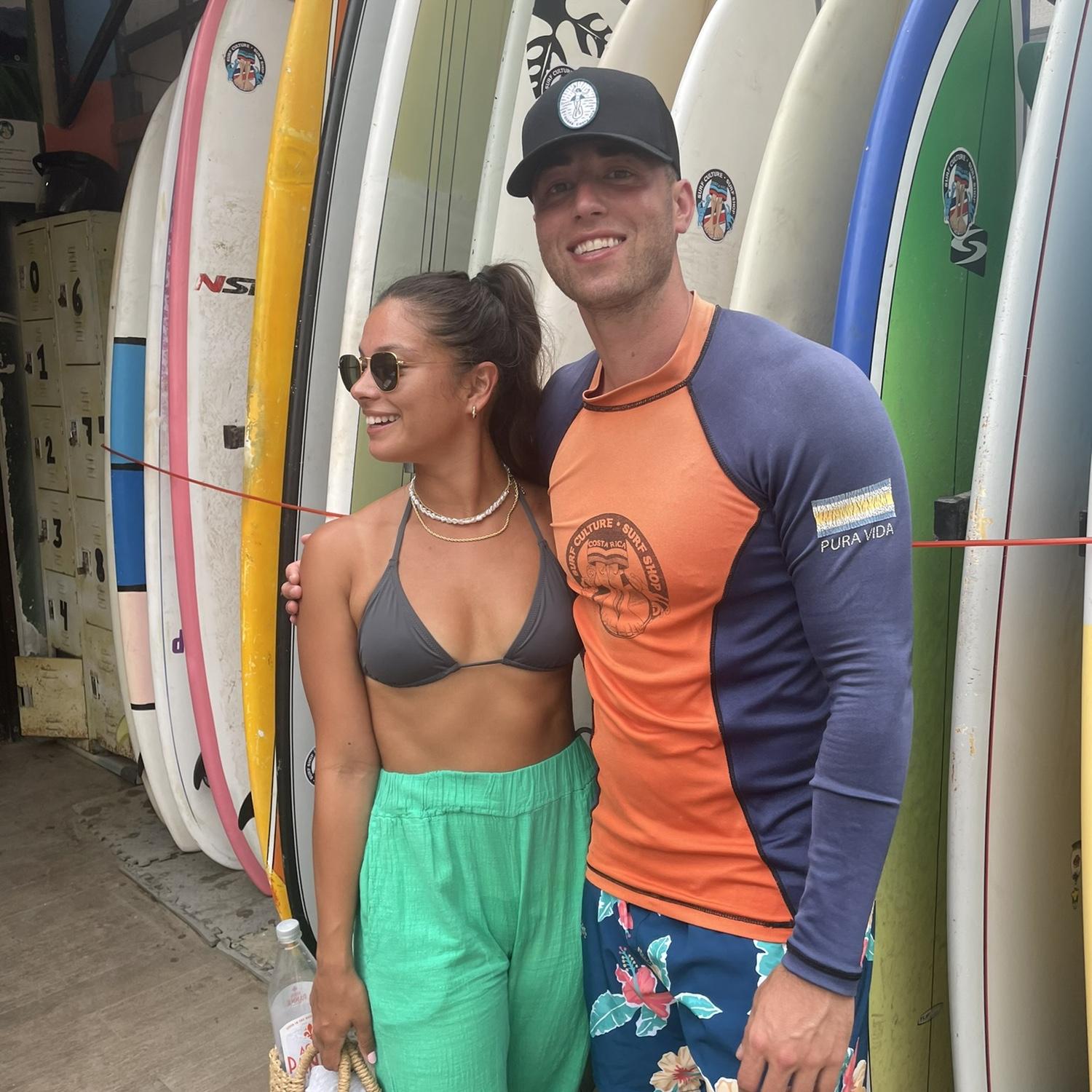 From Eric and Ali’s first trip together! (Tamarindo, Costa Rica)