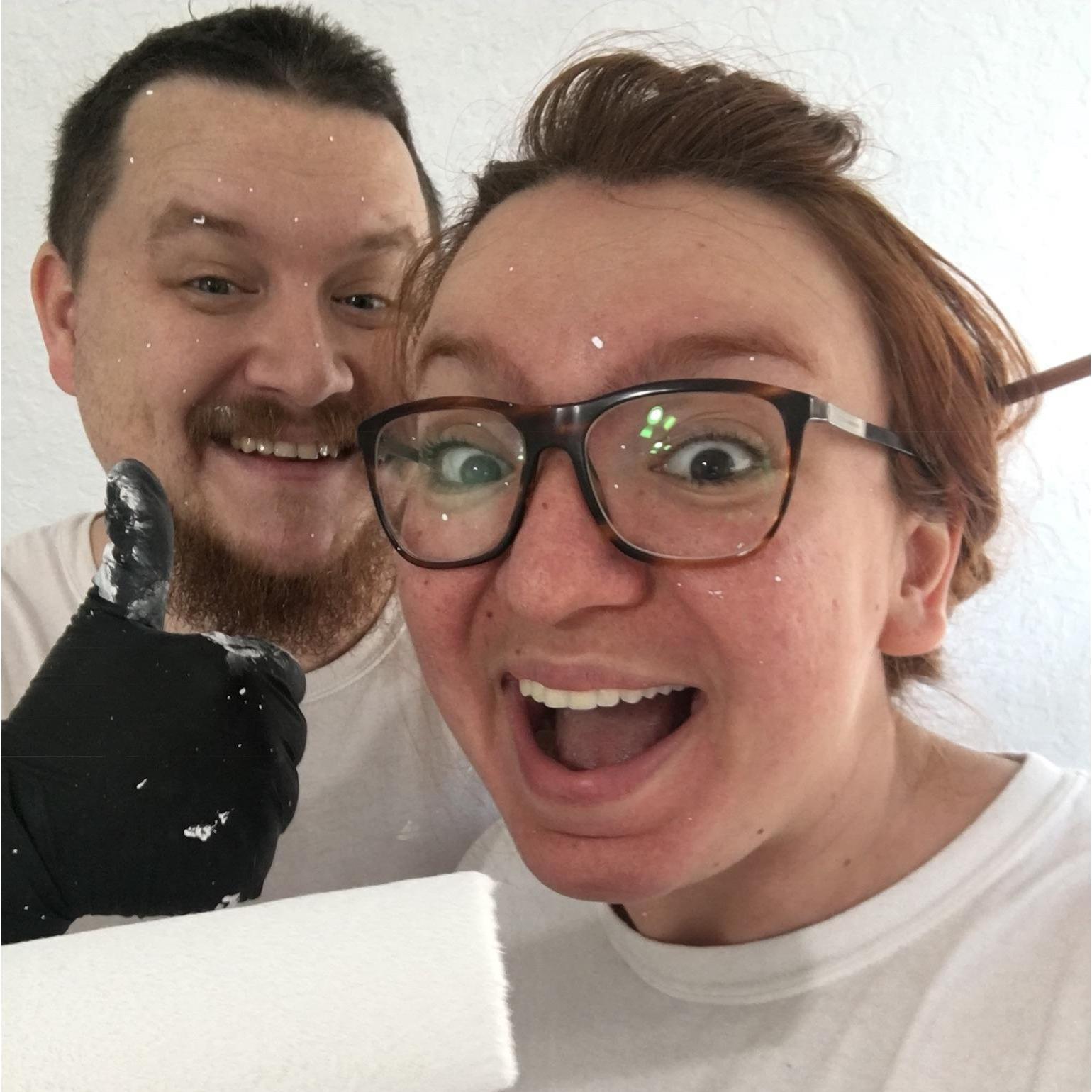 I made her paint