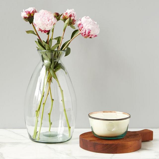 Artisanal Glass Vase, Medium