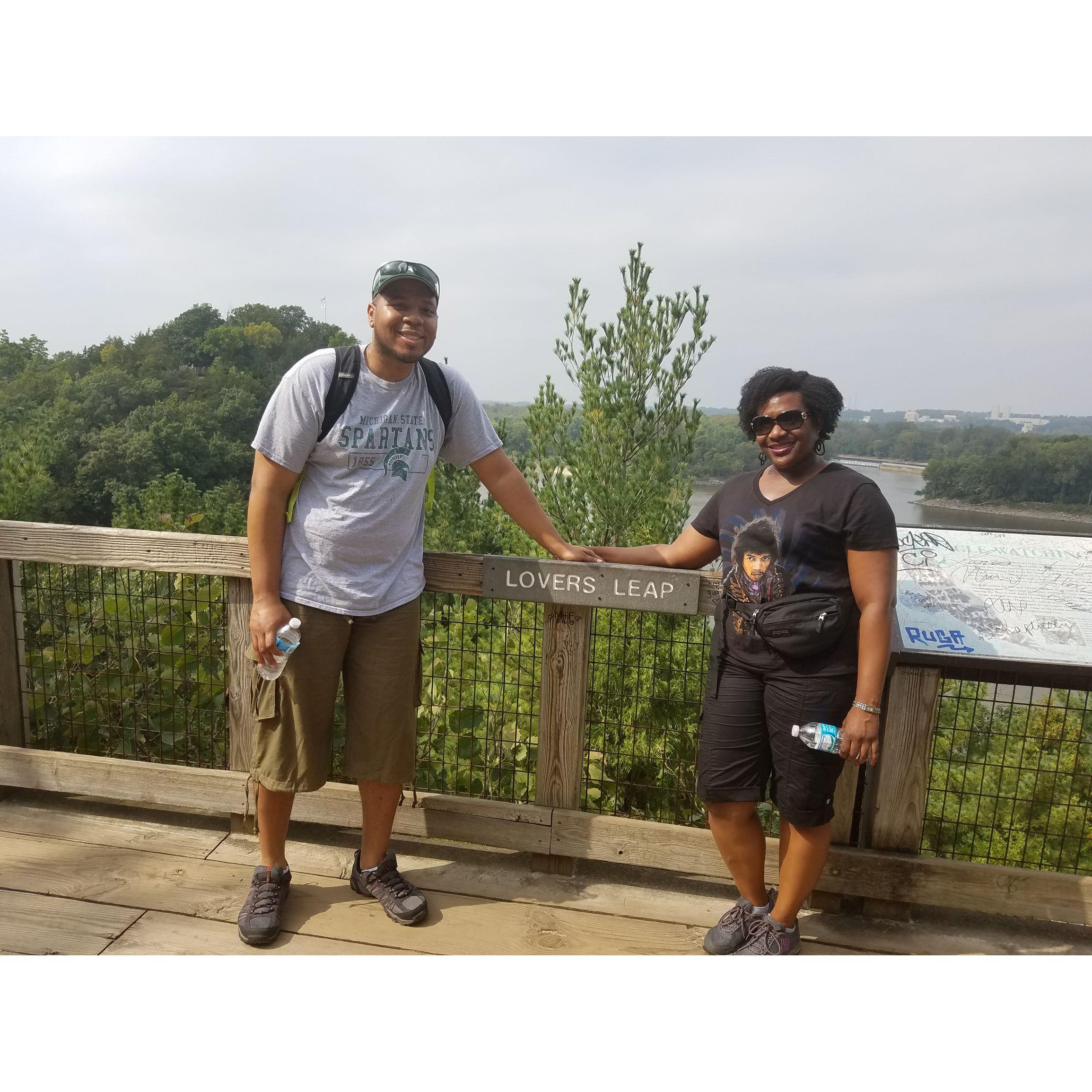Our annual hiking trip to Starved Rock 2016