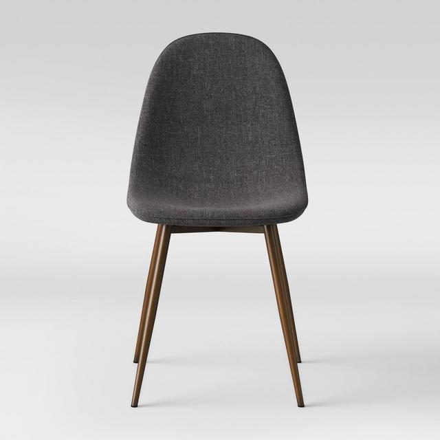 2pc Copley Upholstered Dining Chair Dark Gray? - Project 62™