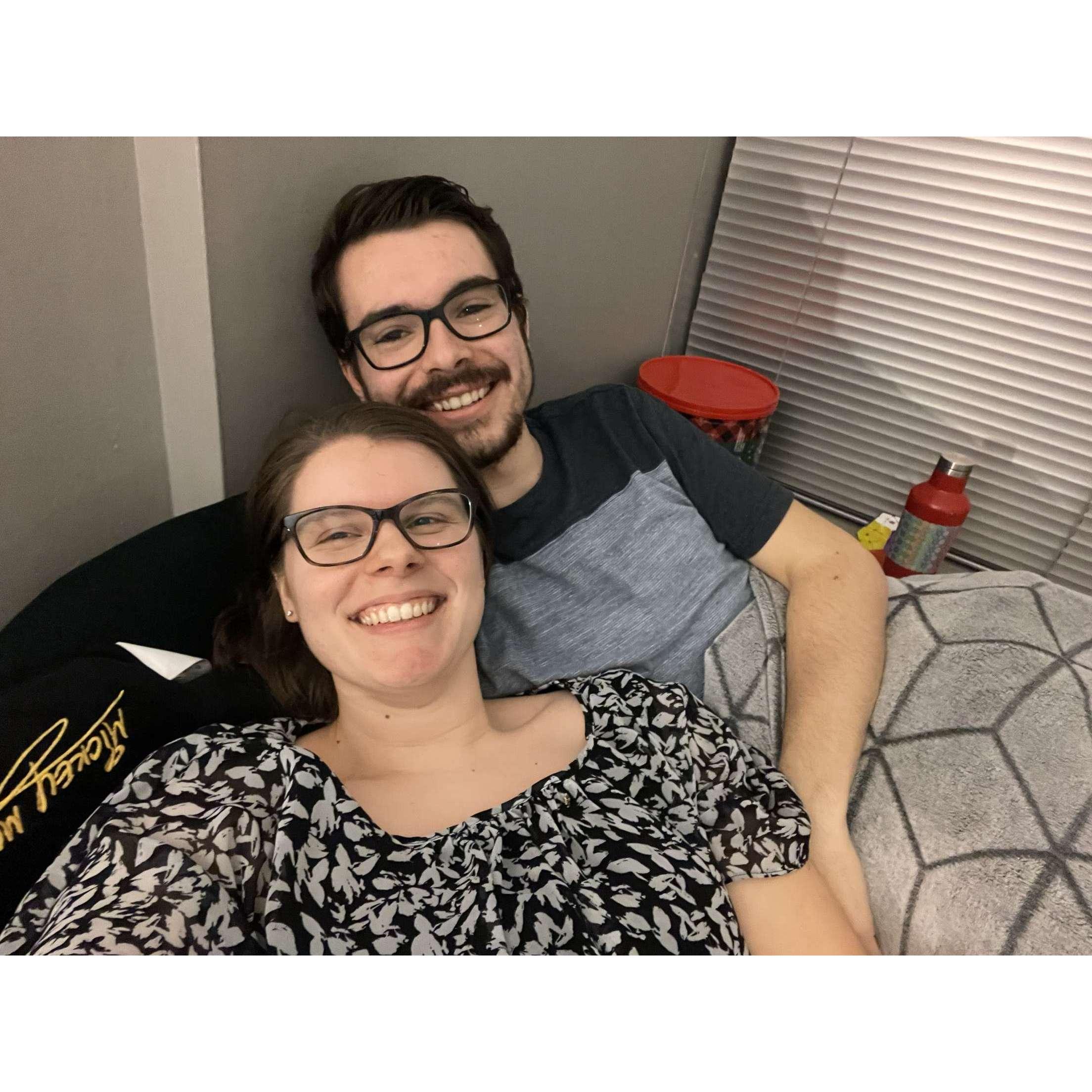 After about a year of close friendship, it turned into a relationship