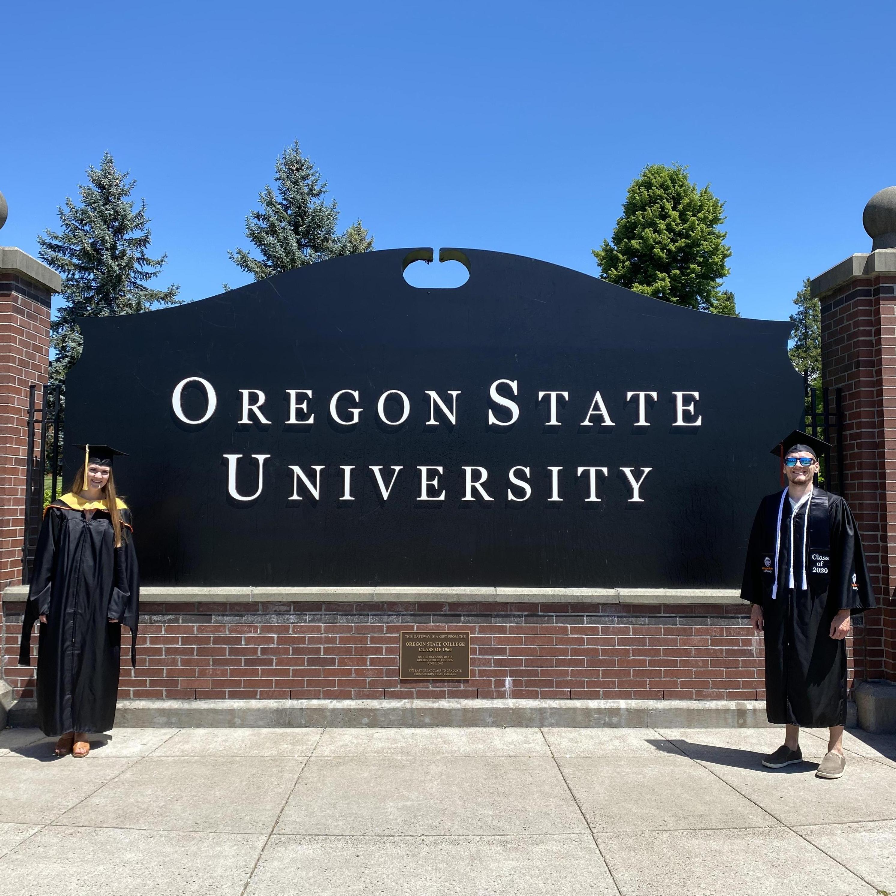 Graduating from Oregon State University