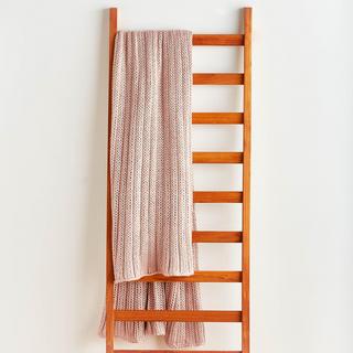 Metallic Knit Throw