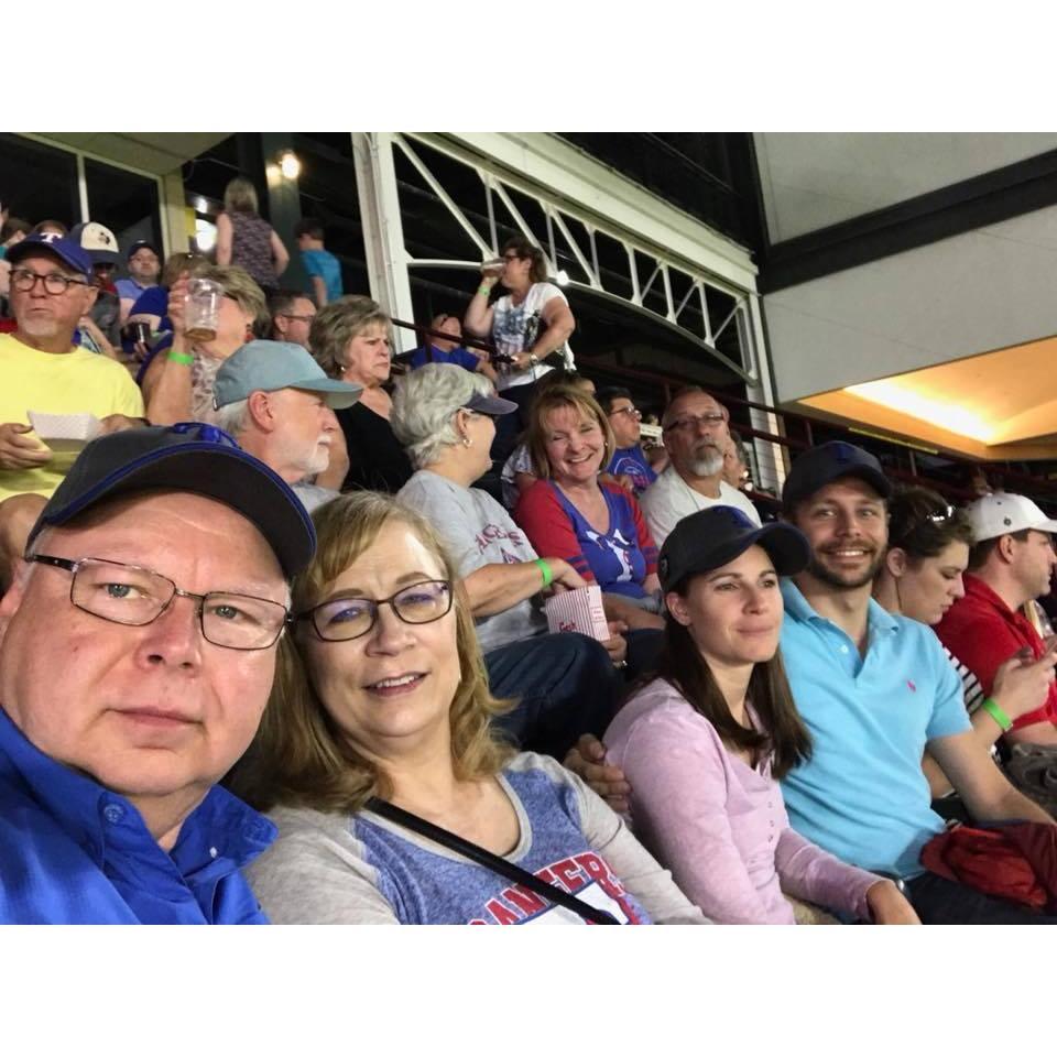 LEO Appreciation night at the Ballpark in Arlington 2017