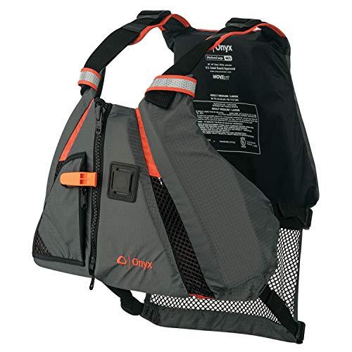 ONYX MoveVent Dynamic Paddle Sports Life Vest, Orange, Medium/Large