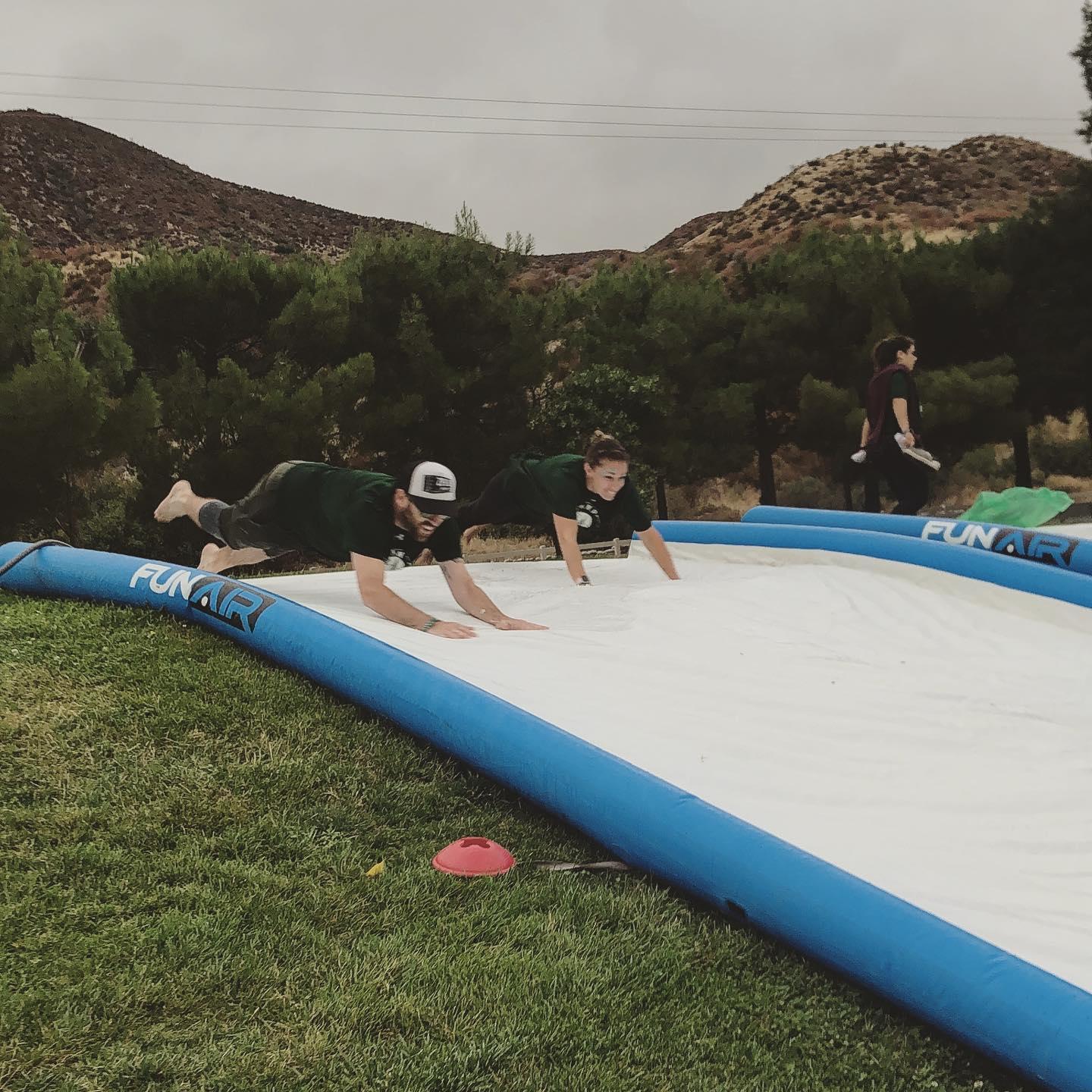 Slip and Flip at Camp No Counselors