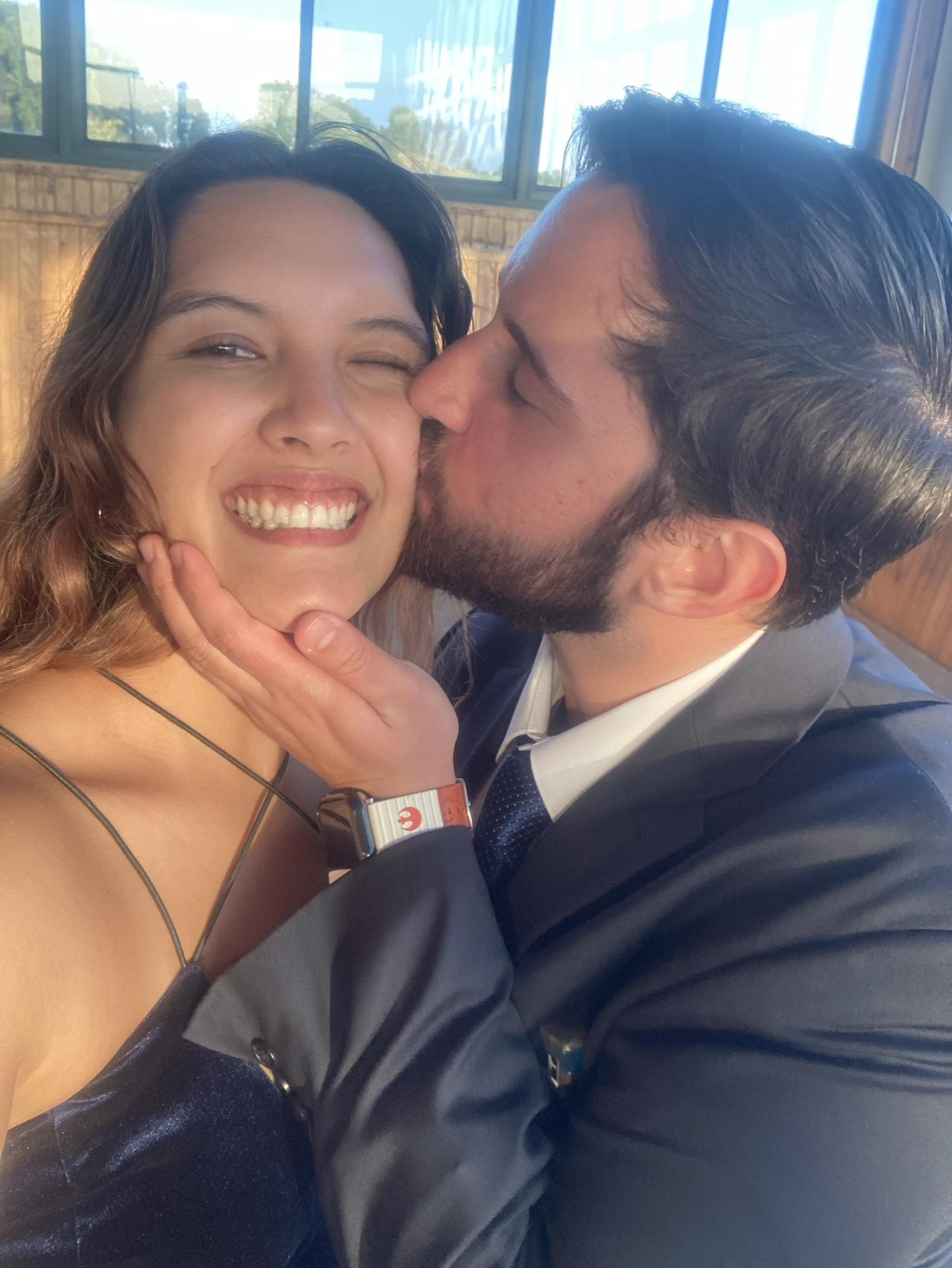 At a friend’s wedding