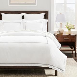 Eyelet 3-Piece Organic Duvet Set