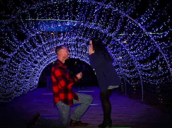 The proposal 
Photographer: Rylee Davenport