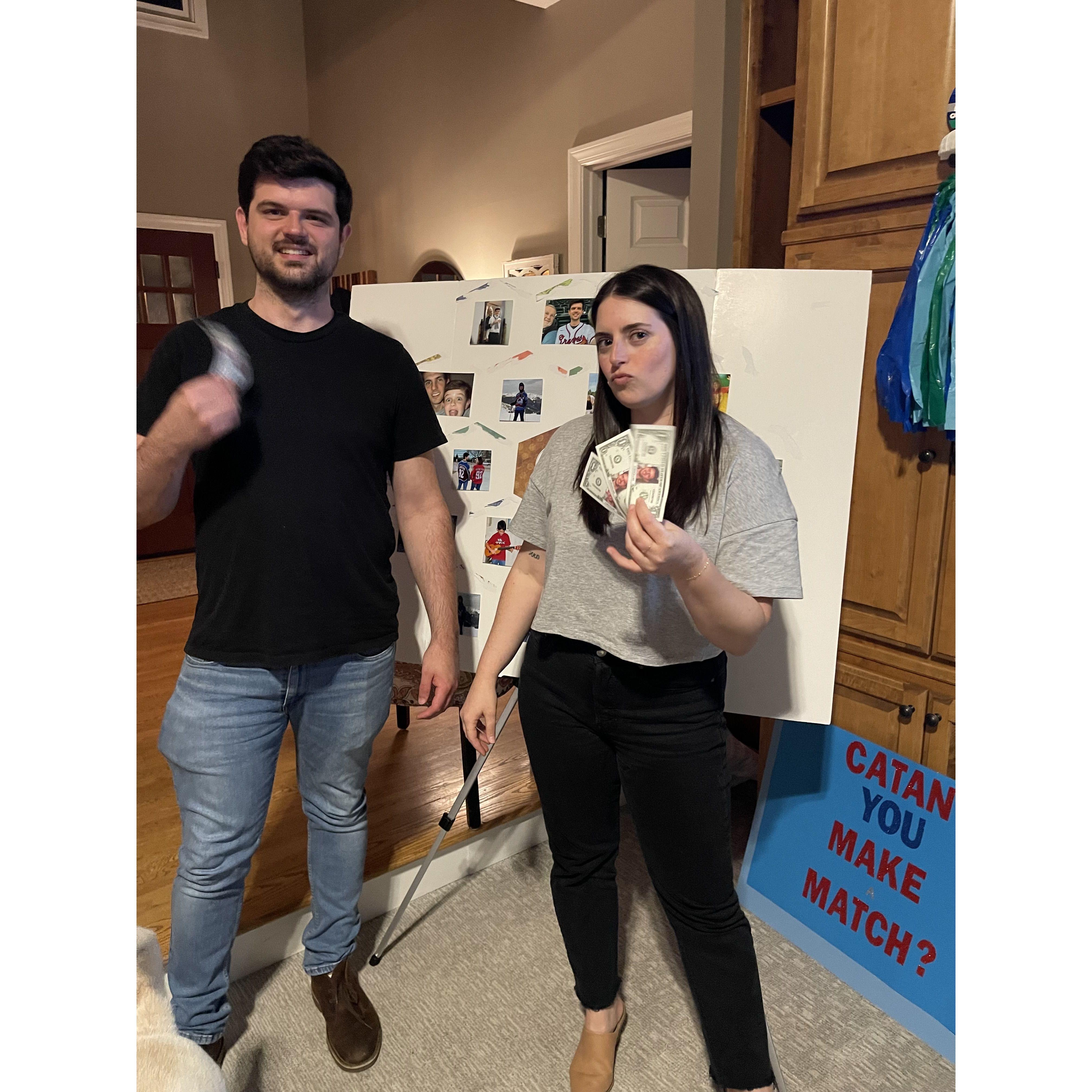The birthday celebrations continued for Jordan as we introduced the Jordollar to the world!