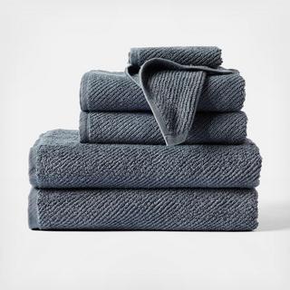 Air Weight Organic 6-Piece Cotton Towel Set