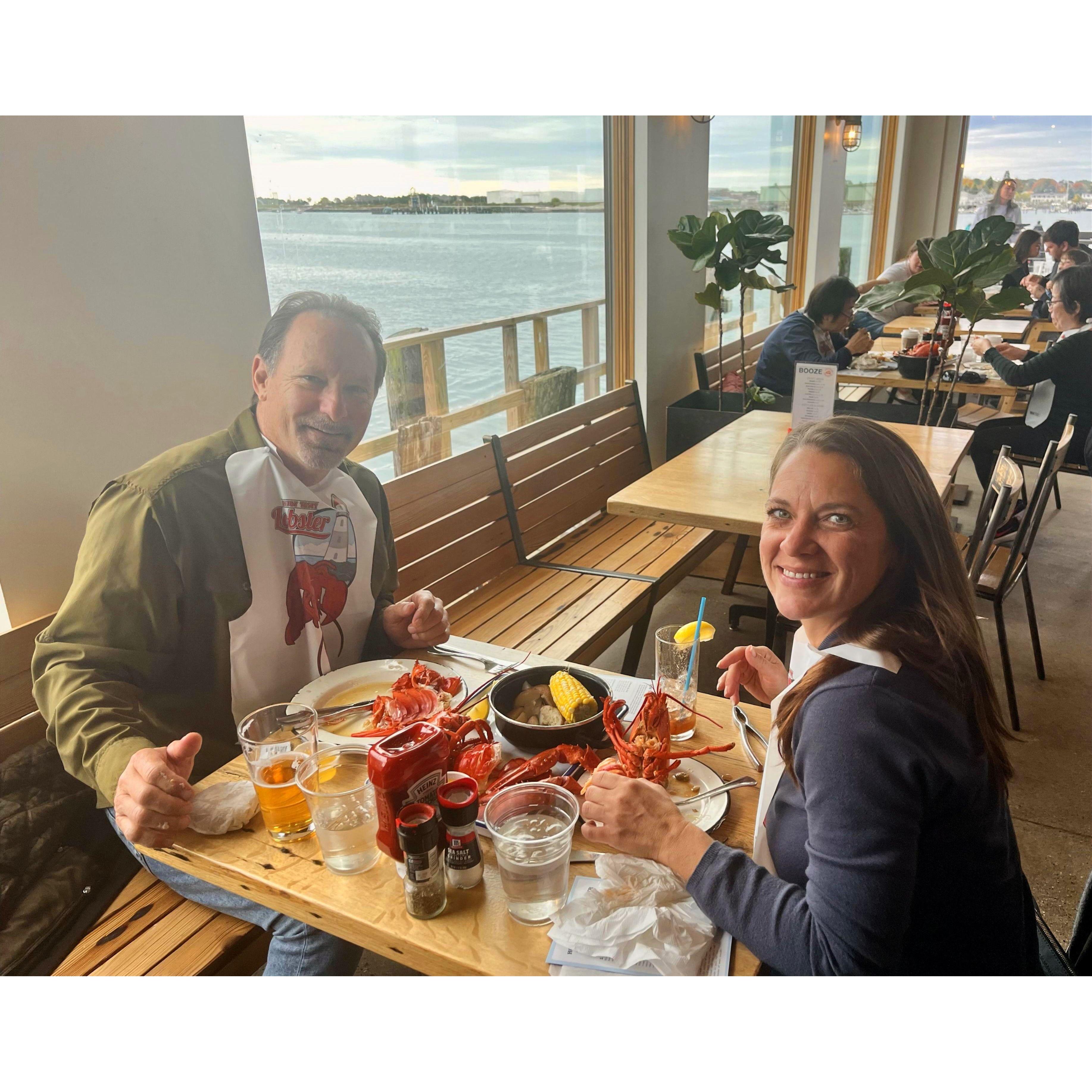 Lobsters in Maine