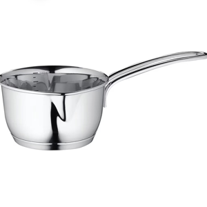Küchenprofi Stainless Steel Saucepan with Clad Bottom, 16-Ounce,Silver