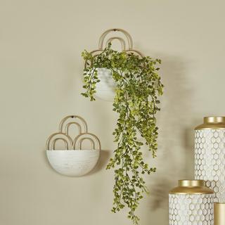 2-Piece Hanging Wall Planter Set