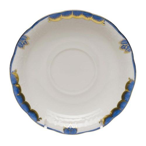 Herend Princess Victoria Blue Tea Saucer