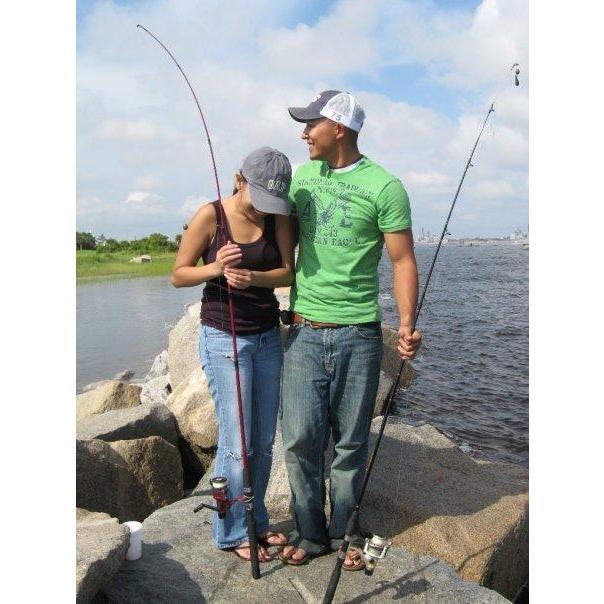 2009 - Fishing with the family in Mayport