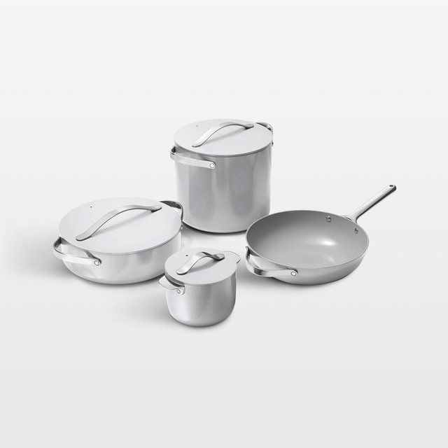 Caraway Home ® Cookware+ Grey 7-Piece Cookware Set