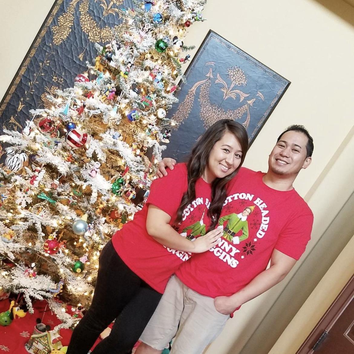 4th Christmas together, 2017.
